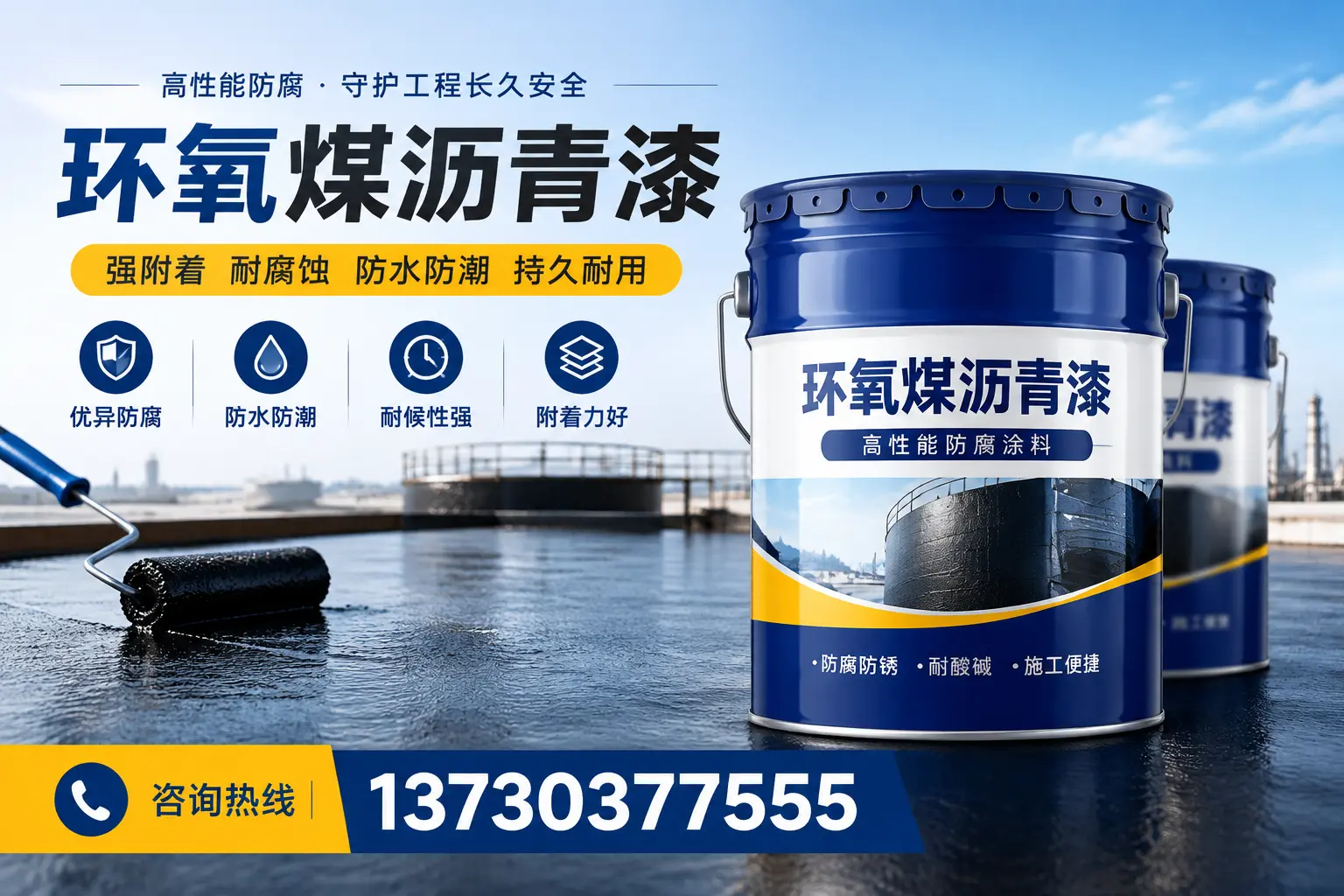 如何判断环氧煤沥青漆的质量?邯山消费者指南